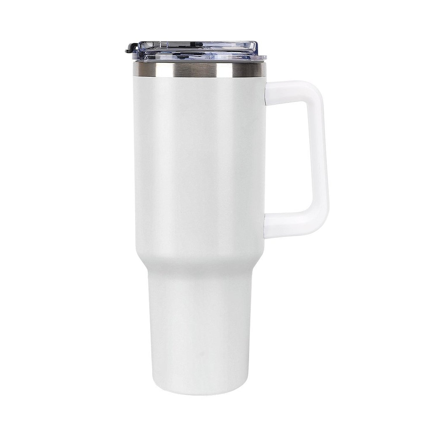 40oz Insulated Tumbler with Handle and Straw