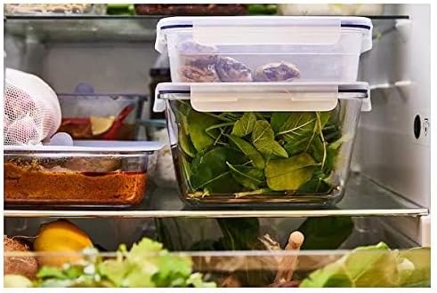 IKEA 365+ Polypropylene Leak-proof Microwave Safe square-shaped Food Container With Lid - 750 ml, Transparent