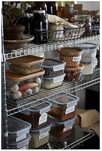 IKEA 365+ Polypropylene Leak-proof Microwave Safe square-shaped Food Container With Lid - 750 ml, Transparent