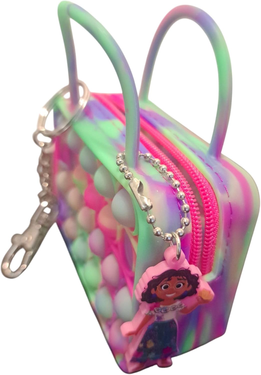 Tween Girls Popper Fidget Toy Coin Purse Keychain