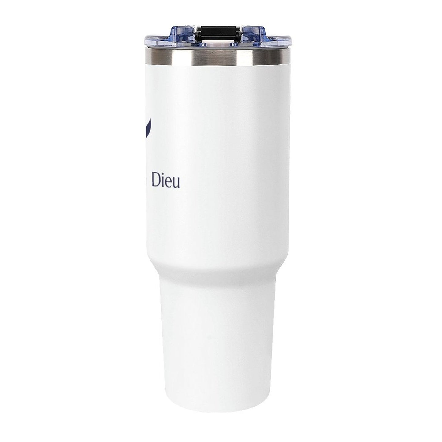 40oz Insulated Tumbler with Handle and Straw