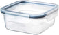 IKEA 365+ Polypropylene Leak-proof Microwave Safe square-shaped Food Container With Lid - 750 ml, Transparent